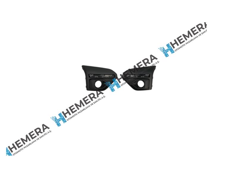 SİS FAR KAPAĞI ÖN SET SİSLİ NİKELAJSIZ SENSÖRSÜZ - Dacia SANDERO yedek parça