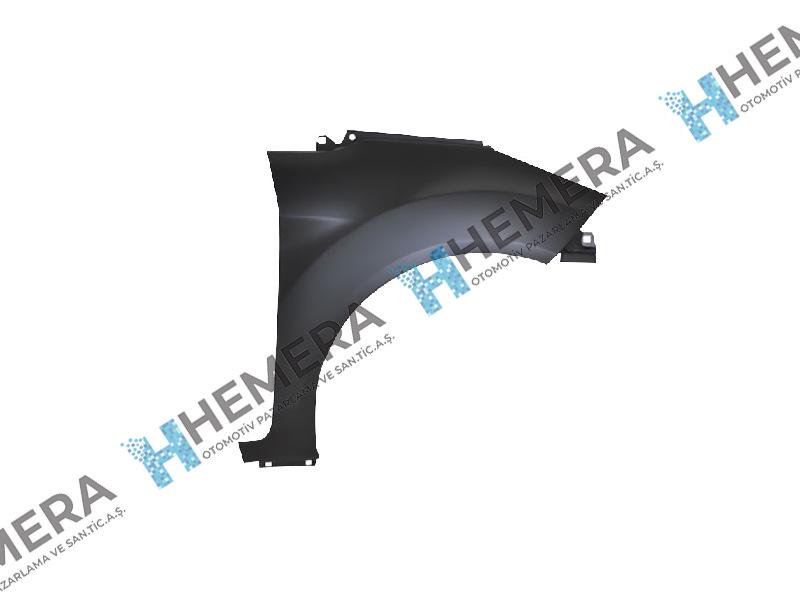 ÇAMURLUK ÖN SAĞ SAC SİNYAL DELİKSİZ - Ford FIESTA yedek parça