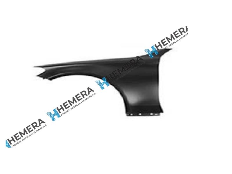 ÇAMURLUK ÖN SOL ALÜMİNYUM SİNYAL DELİKSİZ - Mercedes W205 yedek parça