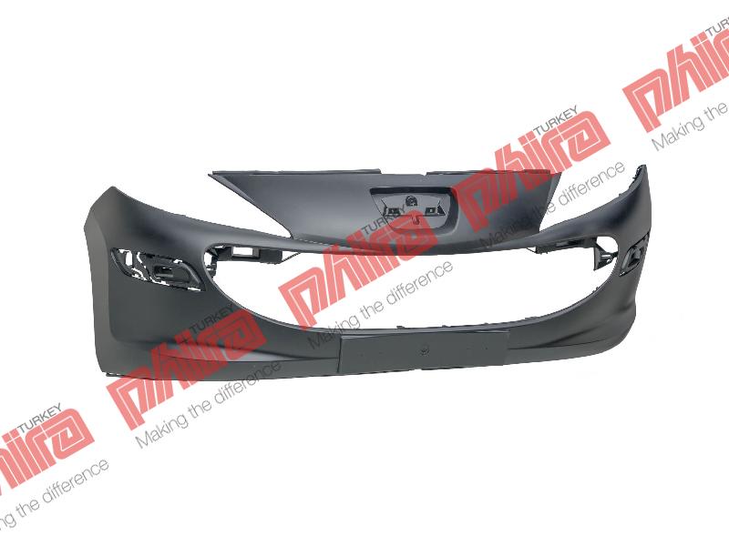 TAMPON ÖN SİSSİZ SİYAH - Peugeot 207 yedek parça