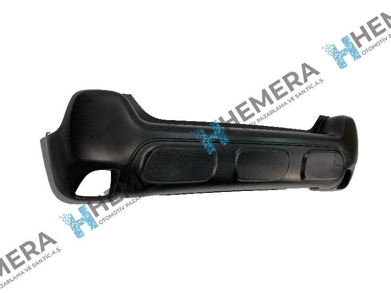 TAMPON ARKA MAT SİYAH SENSÖRSÜZ - Citroen C3 AIRCROSS II yedek parça