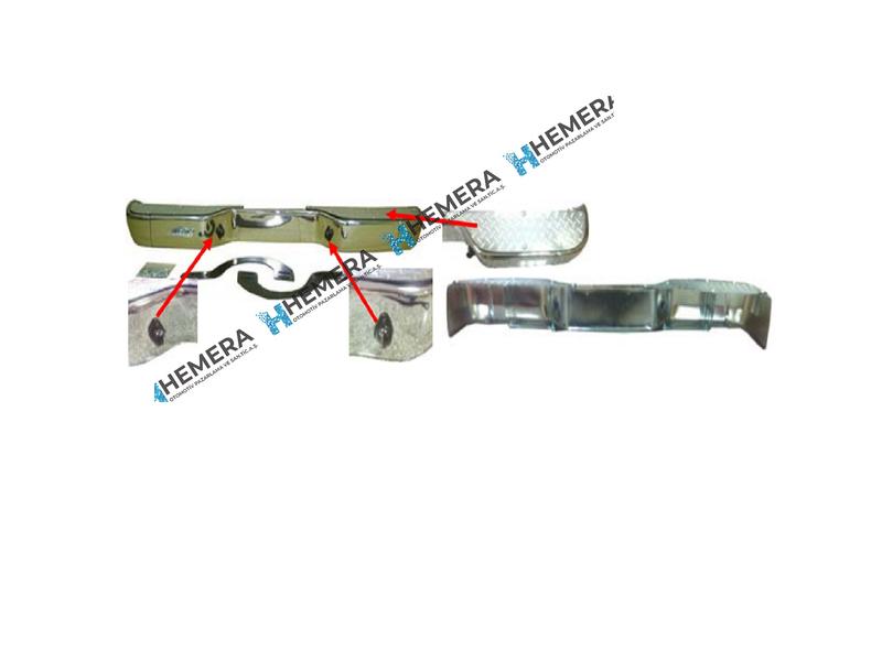 TAMPON ARKA KOMPLE NİKELAJLI - Mitsubishi L200 yedek parça