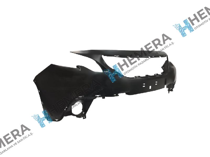 TAMPON ÖN SİSLİ SİYAH DODİK DELİKLİ - Peugeot 2008 yedek parça