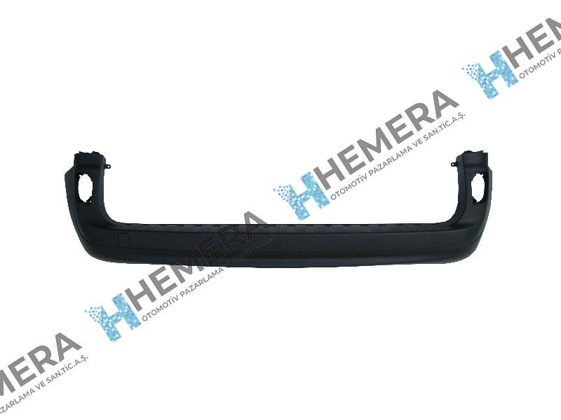 TAMPON ARKA MAT SİYAH BANTLI DESENLİ - Renault KANGOO III yedek parça