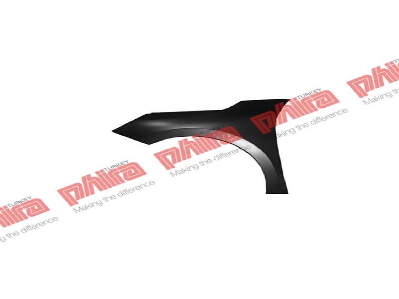 ÇAMURLUK ÖN SOL SİNYAL DELİKSİZ SAC - Opel CORSA F yedek parça