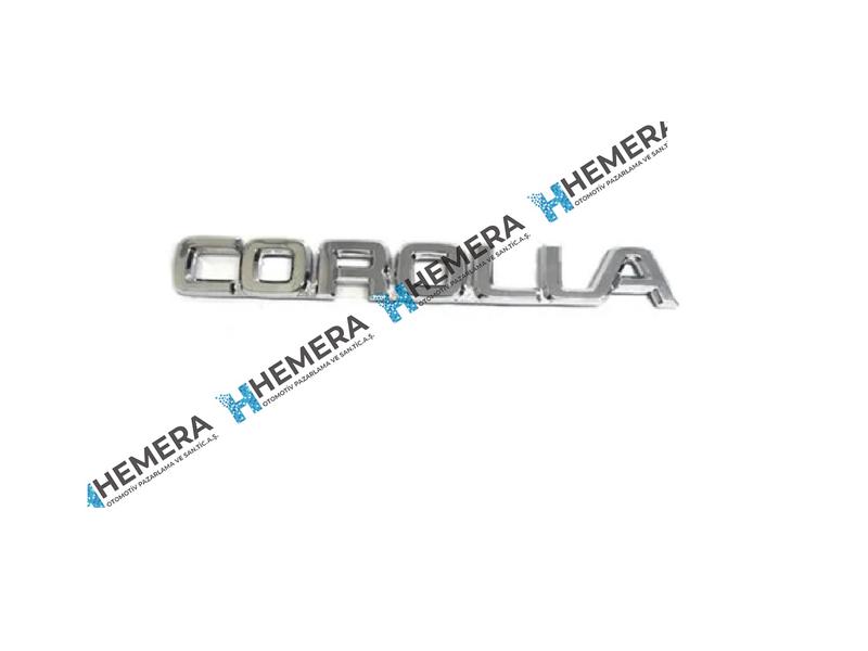 AMBLEM BAGAJ KAPAĞI - Toyota COROLLA yedek parça