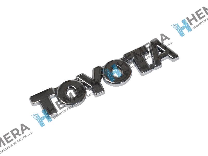 YAZI TOYOTA BAGAJ KAPAĞI - Toyota COROLLA yedek parça