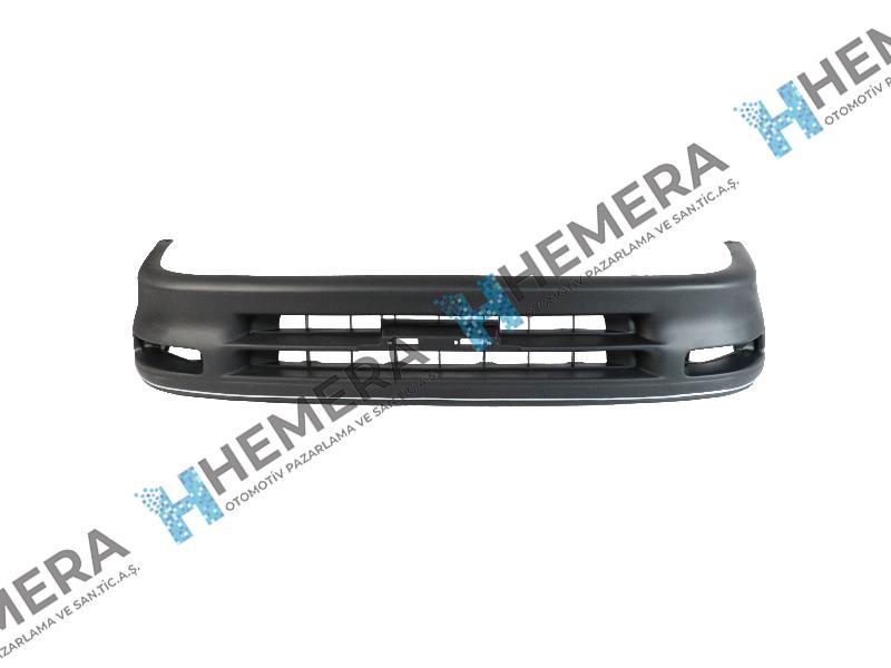 TAMPON ÖN SİSSİZ SİNYAL DELİKLİ SİYAH - Toyota COROLLA AE92 yedek parça