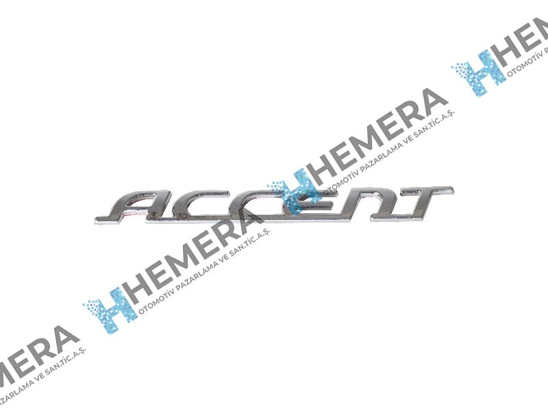 AMBLEM - Hyundai ACCENT yedek parça