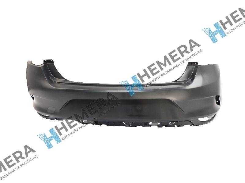 TAMPON ARKA SİYAH SENSÖRSÜZ - Renault MEGANE IV yedek parça