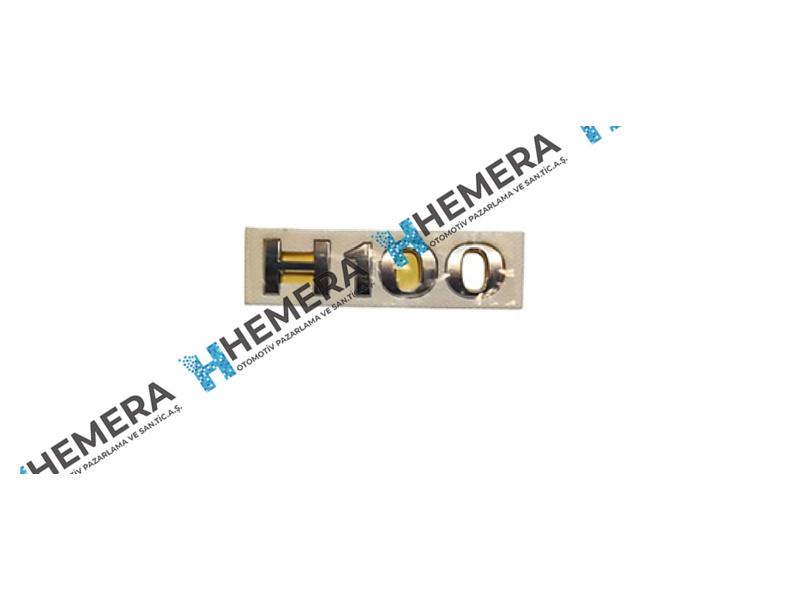 AMBLEM H100  Siyah - Hyundai H100 yedek parça
