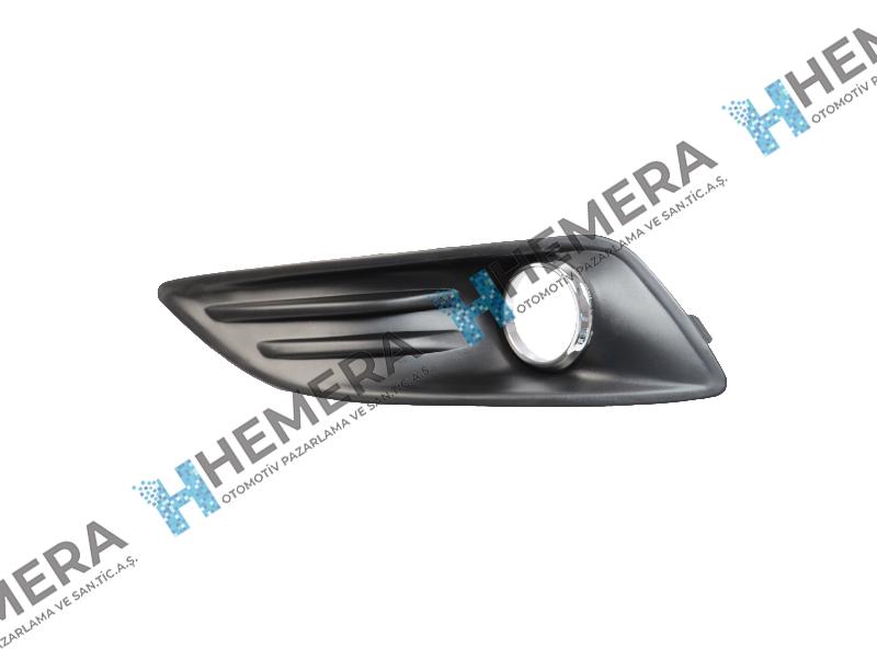 SİS FAR ÇERÇEVESİ ÖN SAĞ SİSLİ NİKELAJLI - Ford FIESTA yedek parça