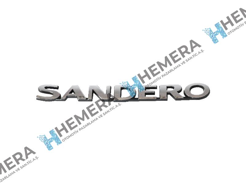 AMBLEM ARKA SANDERO - Dacia SANDERO yedek parça