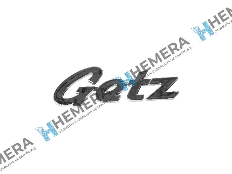 AMBLEM ARKA "GETZ" - Hyundai GETZ yedek parça