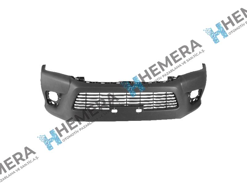 TAMPON ÖN SİSLİ IZGARALI SENSÖRSÜZ 4X4 DİZEL - Toyota HILUX REVO yedek parça