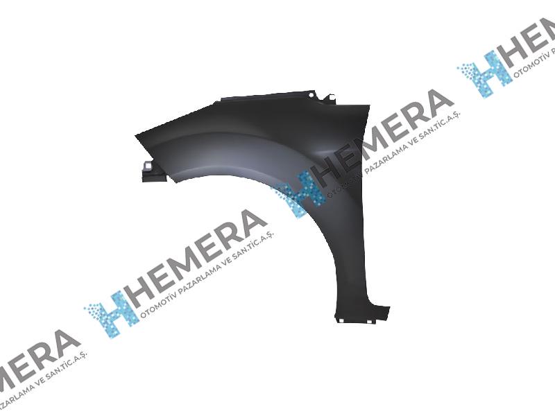 ÇAMURLUK ÖN SOL SAC SİNYAL DELİKSİZ - Ford FIESTA yedek parça