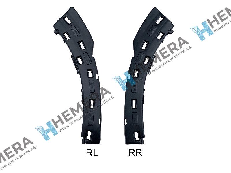 TAMPON BRAKETİ ARKA SET - Peugeot 208 yedek parça