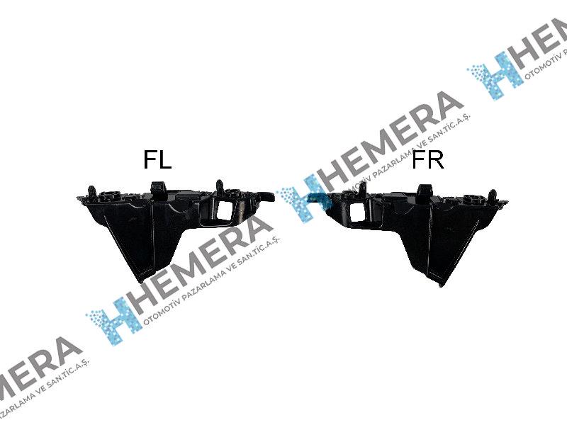 TAMPON BRAKETİ ÖN SET - Peugeot 208 yedek parça